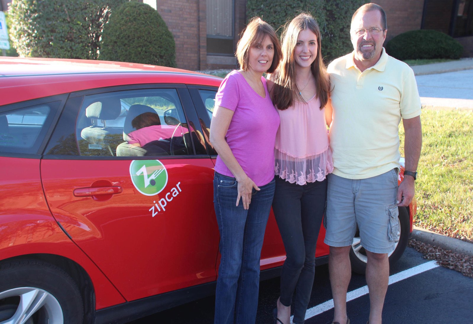 Travelling in College using Zipcar